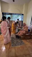 Offering Prasad of Varada Shankara Vrata